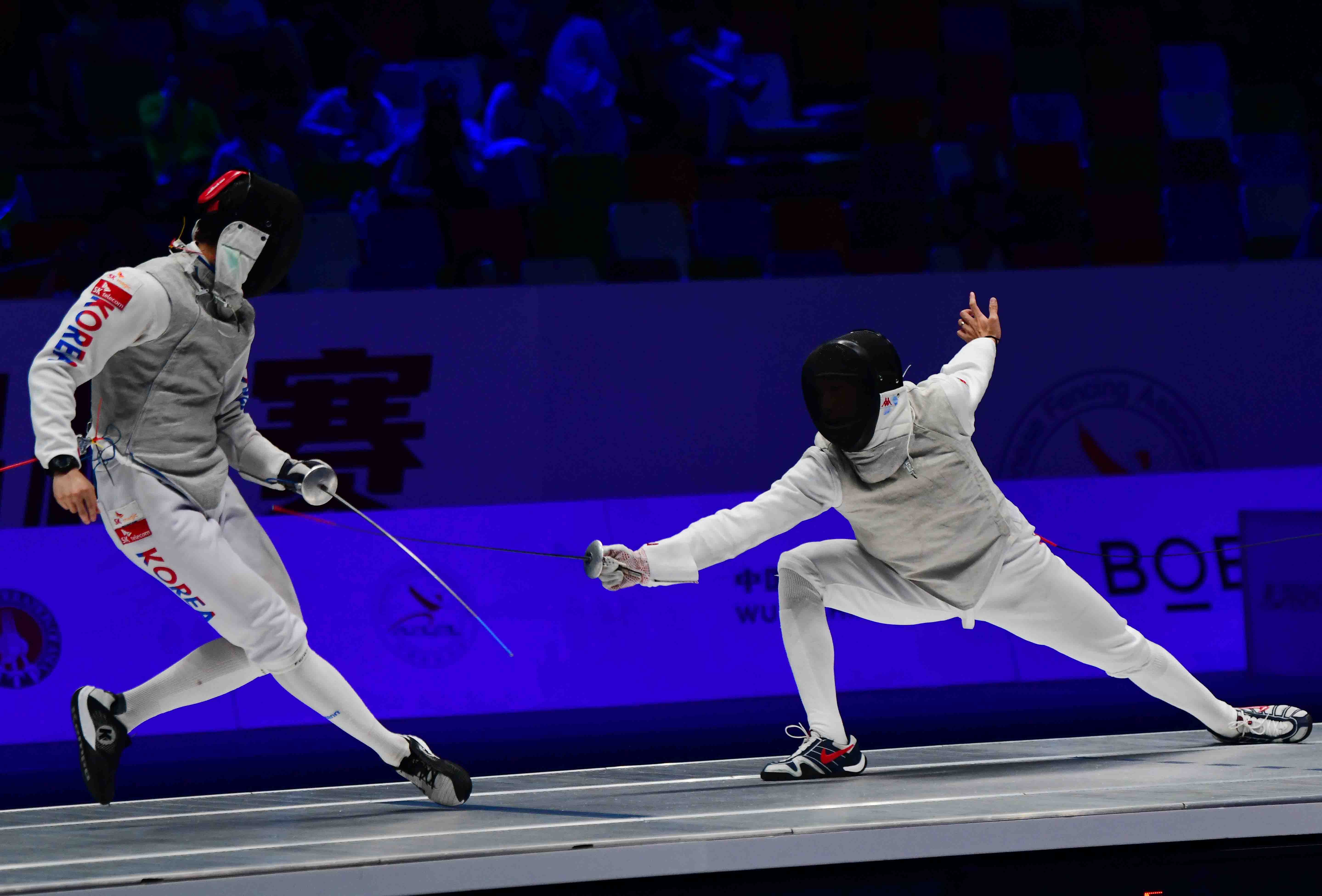 墨西哥选手在击剑赛中表现卓越