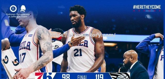 星空体育-76人队惨败魔术,球队面临调整压力