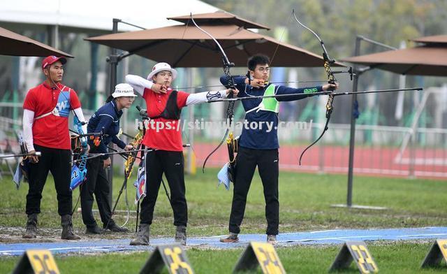 阿拉伯联合酋长国选手在射箭比赛中获胜