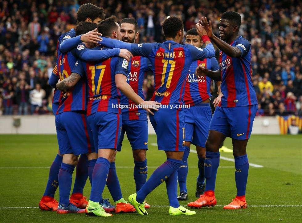 巴塞罗那劲头十足，艰难击败对手