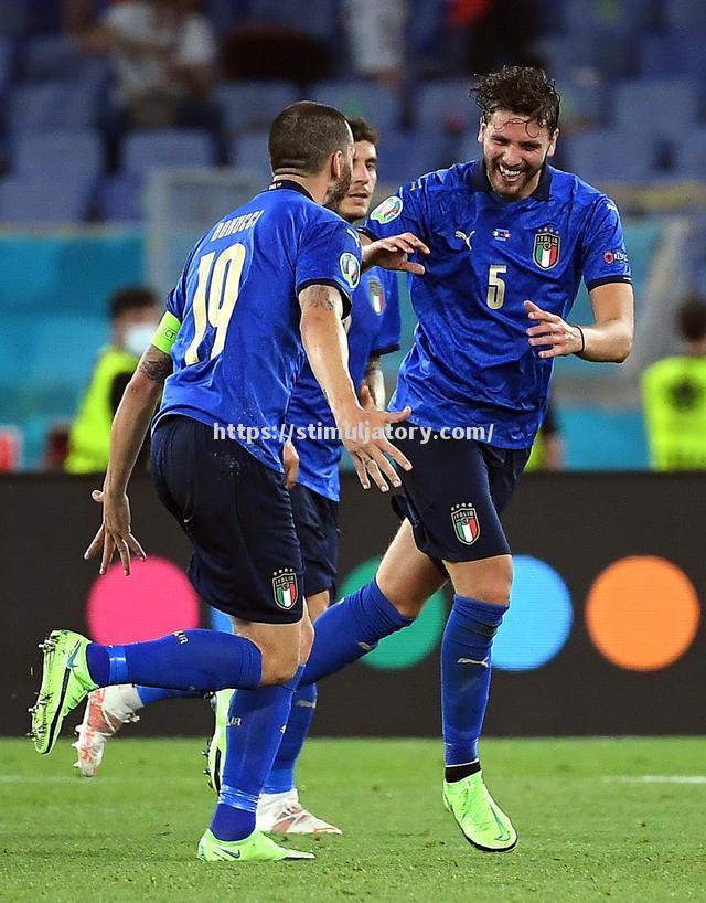 意大利队在欧国杯上取得胜利