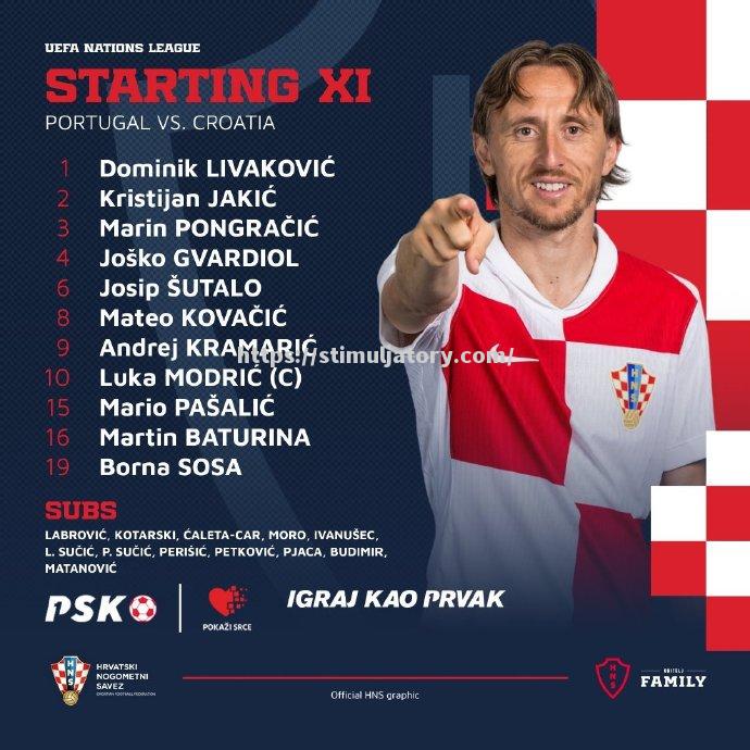 克罗地亚闷平葡萄牙,斯图里奇送点保平 克罗地亚闷平葡萄牙,斯图里奇送点保平