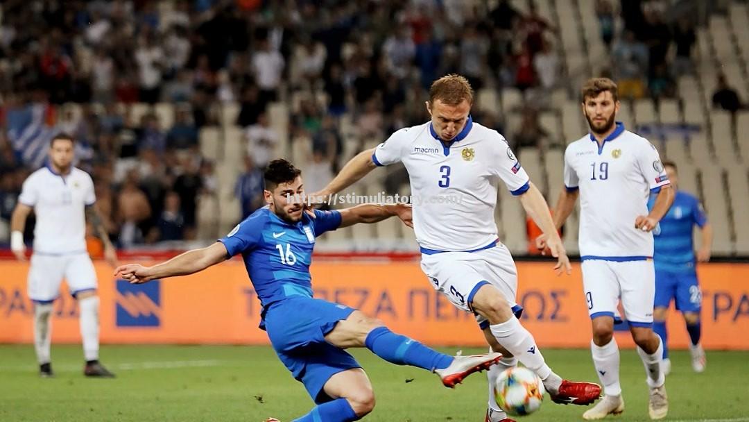 希腊队在主场战胜亚美尼亚队