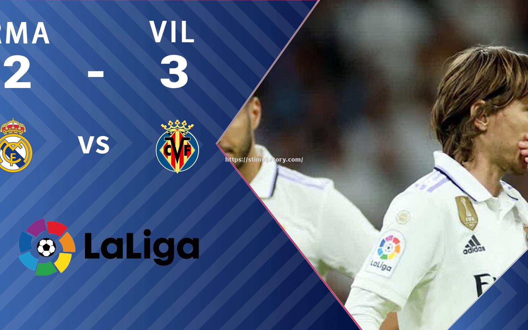 皇马不敌比利亚雷亚尔，四连胜告终