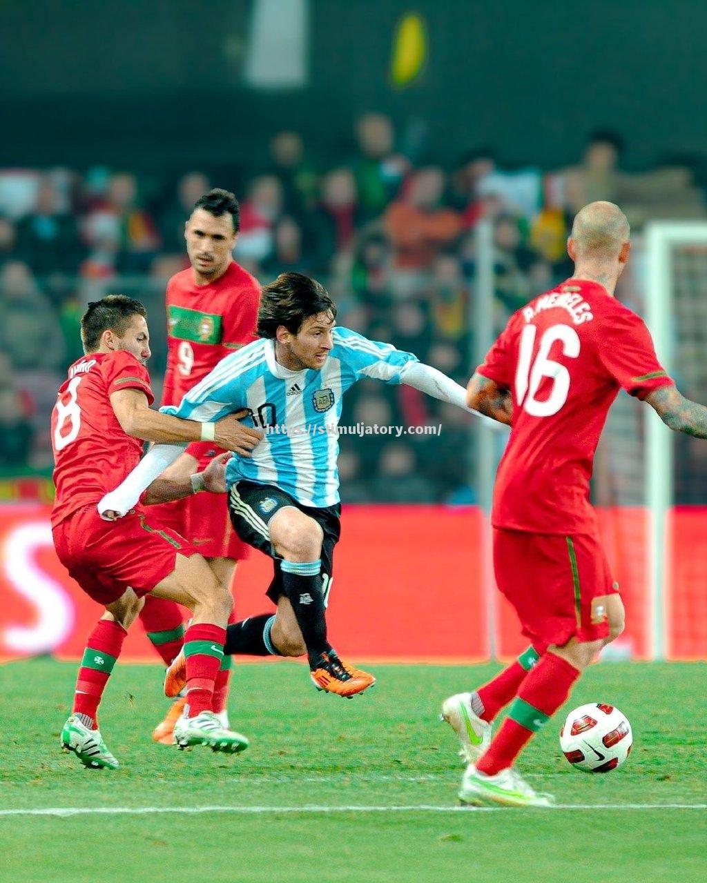 星空体育-葡萄牙国家队击败对手，梅罗破门入球